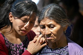 En Guatemala entierran a 68 víctimas del conflicto armado después de 44 años
