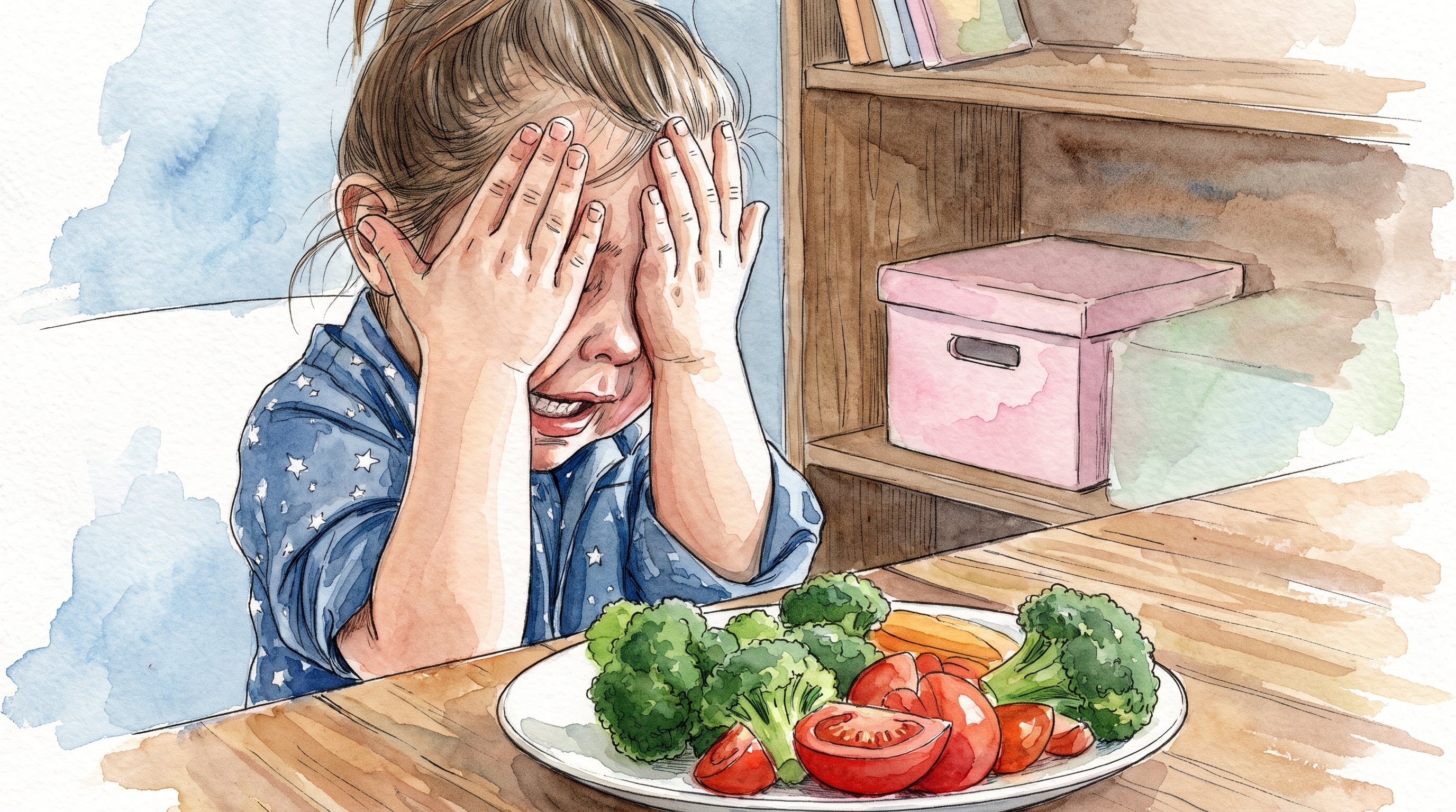 La exposición repetida a verduras en la primera infancia consolida preferencias alimentarias más variadas. (Imagen Ilustrativa Infobae)