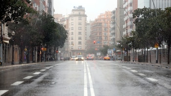 La calle que divide Cataluña: