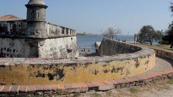 The walls of Cartagena would