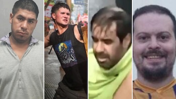 Quiénes son los cuatro manifestantes
