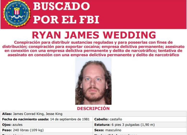 Canadiense que lidera red de narcotráfico en la que participaban colombianos - crédito FBI