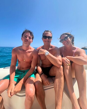 Sergio a pleno sol con