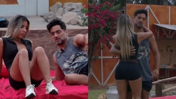 Pablo Heredia y Gabriela Herrera harán baile sensual en ‘La Granja VIP’ ante la mirada atenta de Diego Chávarri y Shirley Arica