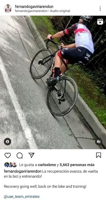 El pedalista colombiano volverá a