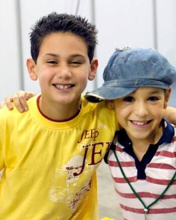 El joven actor participó en