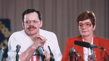 El periodista estadounidense Terry Anderson