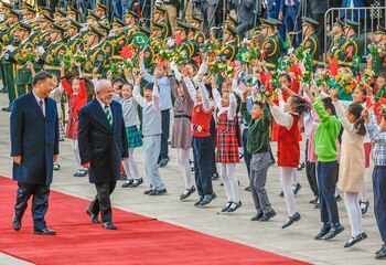 Lula da Silva con Xi