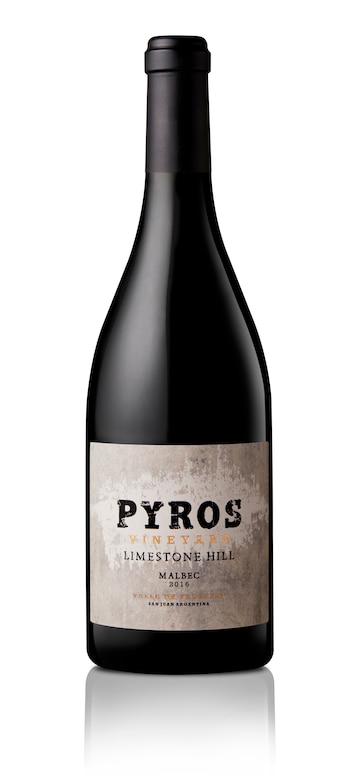 Pyros Vineyard Limestone Hill Malbec