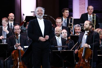 El director de orquesta Valery