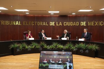 Pleno del Tribunal electoral de