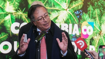 Petro dio discurso en la