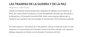 Con esta columna, el jefe