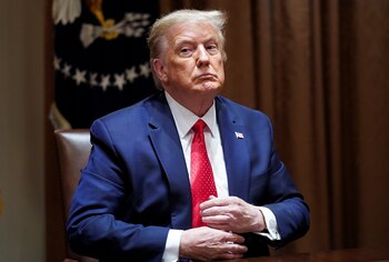 El presidente de los Estados Unidos, Donald Trump (REUTERS/Kevin Lamarque)