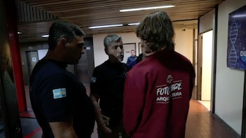 Hallaron sano y salvo a Mariano Martínez: así fue su encuentro con las autoridades de la provincia de Córdoba