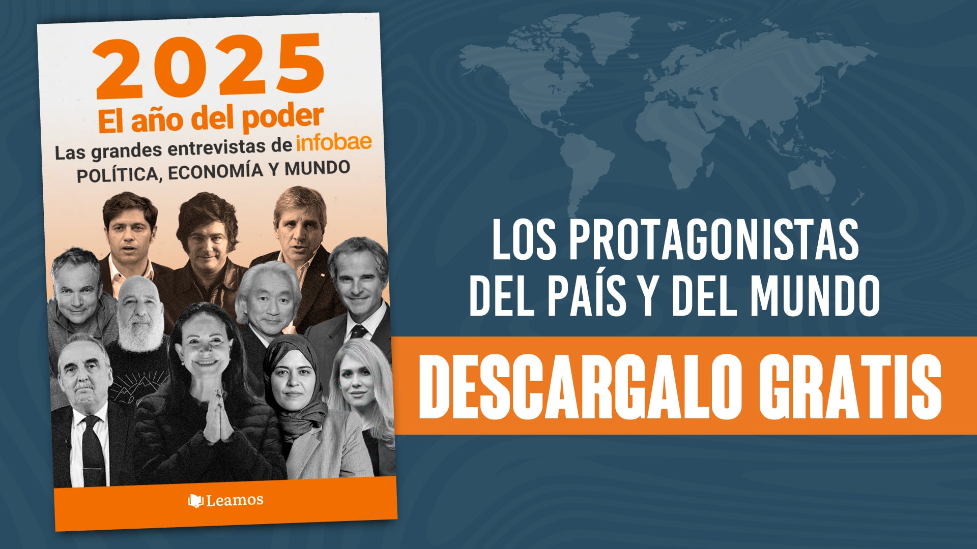 Un libro con los que decidieron lo que pasó en 2025 y los que lo pensaron.