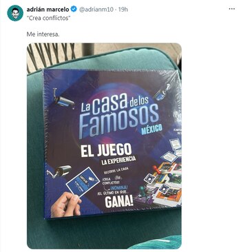 Adrián Marcelo se burló de la polémica que generó en LCDLFM