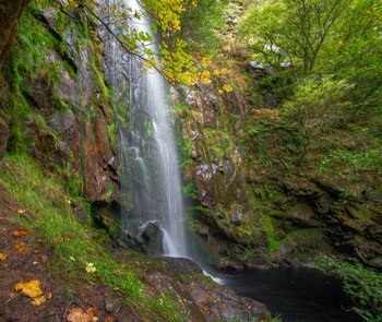 Cascada de Augacaída, en Lugo