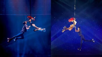 El Gran Circo de Ucrania promociona Zirka, su nueva temporada.