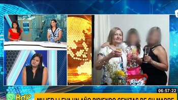 Crematorio El Ángel: mujer lleva