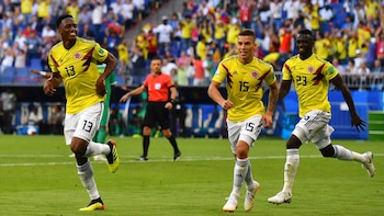Ante equipos africanos, Colombia tiene un historial de cuatro victorias y una derrota - crédito AFP