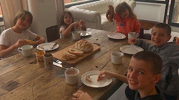 Wanda mostró a sus hijos