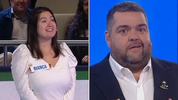 La inesperada amenaza de una participante a Darío Barassi en Ahora Caigo: “Voy a aparecer en tus sueños”