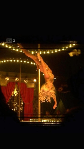 Sydney Sweeney en un detrás de cámaras de Euphoria