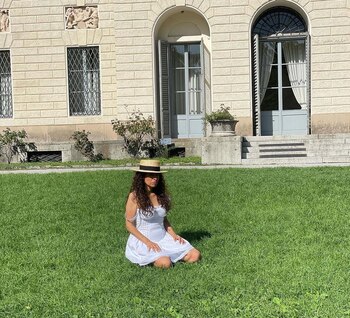 La colombiana presentó caída del cabello, pérdida de fuerza, sudoración en exceso y demás consecuencias del covid-19 - crédito @nonsono_piuio_real1/Instagram