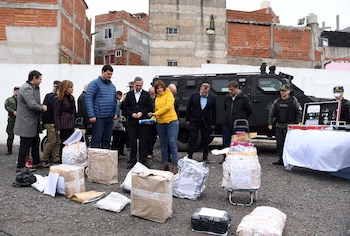 Patricia Bullrich junto a Miguel