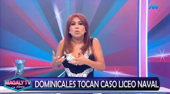 Magaly Medina arremete contra medios por exponer detalles del caso Liceo Naval: “El morbo les ha ganado”. Captura: Magaly TV La Firme.