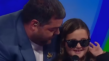 Darío Barassi presentó a su hija Emilia por primera vez en televisión: “Te amo, mi amor”
