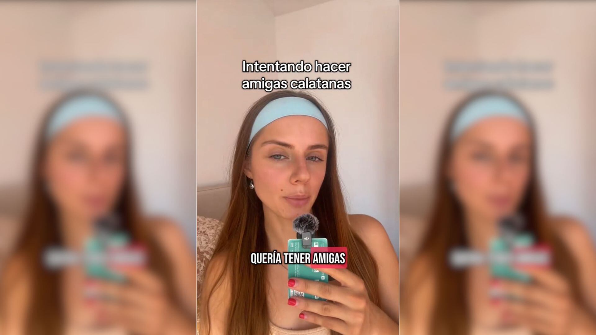 Anastasia Victoria en su vídeo de TikTok (@anastasiavictoriav / TikTok)