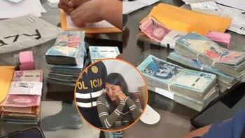Autoridades encontraron S/100 mil durante