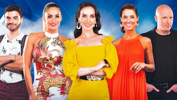 Natalia Oreiro y el jurado