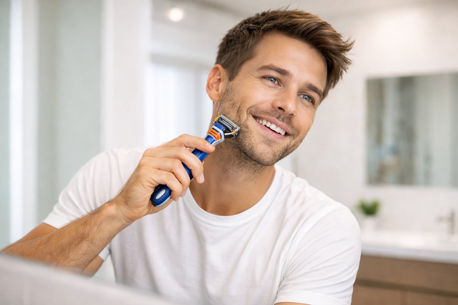 Las maquinillas de afeitar son foco de propagación de patógenos por minicortes y se relacionan con el contagio de virus como el VPH en el hogar (Imagen Ilustrativa Infobae)