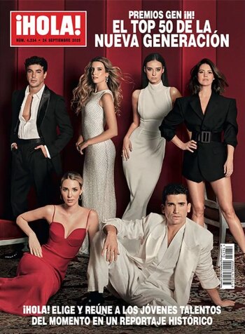 Portada de la revista '¡Hola!'.