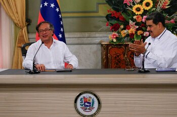 El presidente Gustavo Petro estuvo