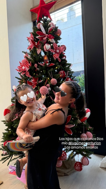 Barassi celebró la Navidad junto