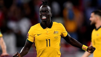 De un campo de refugiados al Mundial 2026: la historia de Awer Mabil, una de las figuras de Australia