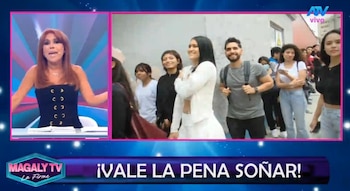 Magaly Medina revela el éxito del casting de Combate y lo relaciona con los S/35 mil que gana Said Palao. Captura: Magaly TV La Firme.