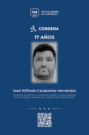 José Wilfredo Carabantes Hernández fue