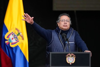 Gustavo Petro, presidente de Colombia,