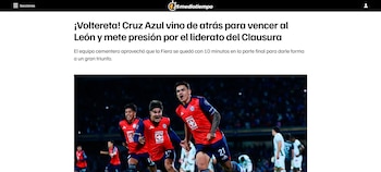 El portal especializado en fútbol