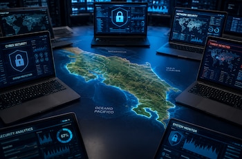 Costa Rica alcanzó un 53% en el Ranking Regional de Resiliencia Cibernética de SISAP, resultado que lo coloca en el segundo puesto de Centroamérica y el Caribe. (Imagen ilustrativa Infobae)