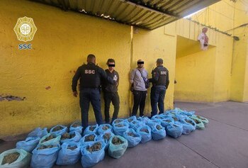 Los hombres trataron de huir