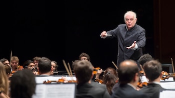 El Maestro Daniel Barenboim con