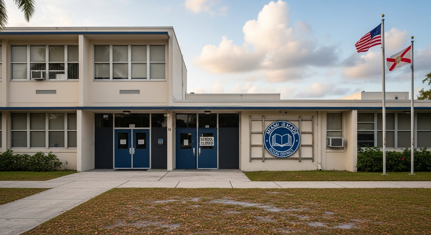 La junta escolar de Miami-Dade aprobó por unanimidad el cierre de escuelas como Robert Russa Moton Elementary, Parkway Elementary y Phillis Wheatley Elementary (Imagen Ilustrativa Infobae)