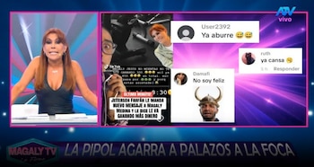 Magaly Medina destapa lo que dicen los usuarios sobre Jefferson Farfán tras su último mensaje. Captura: Magaly Medina.