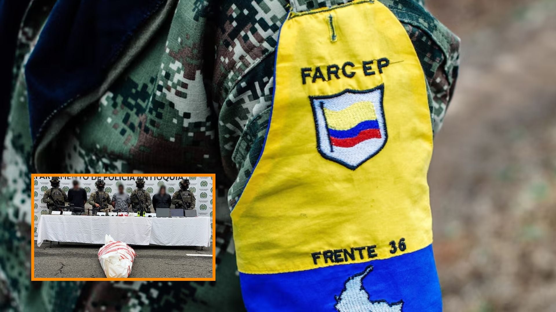 La Policía Nacional abatió a alias Primo Sangre en el corregimiento de San Cristóbal tras un enfrentamiento con armas de fuego. (Louis Witter - Le Pictorium - Europa Press/Policía Nacional de Colombia)